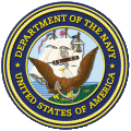 The seal of the United States Navy